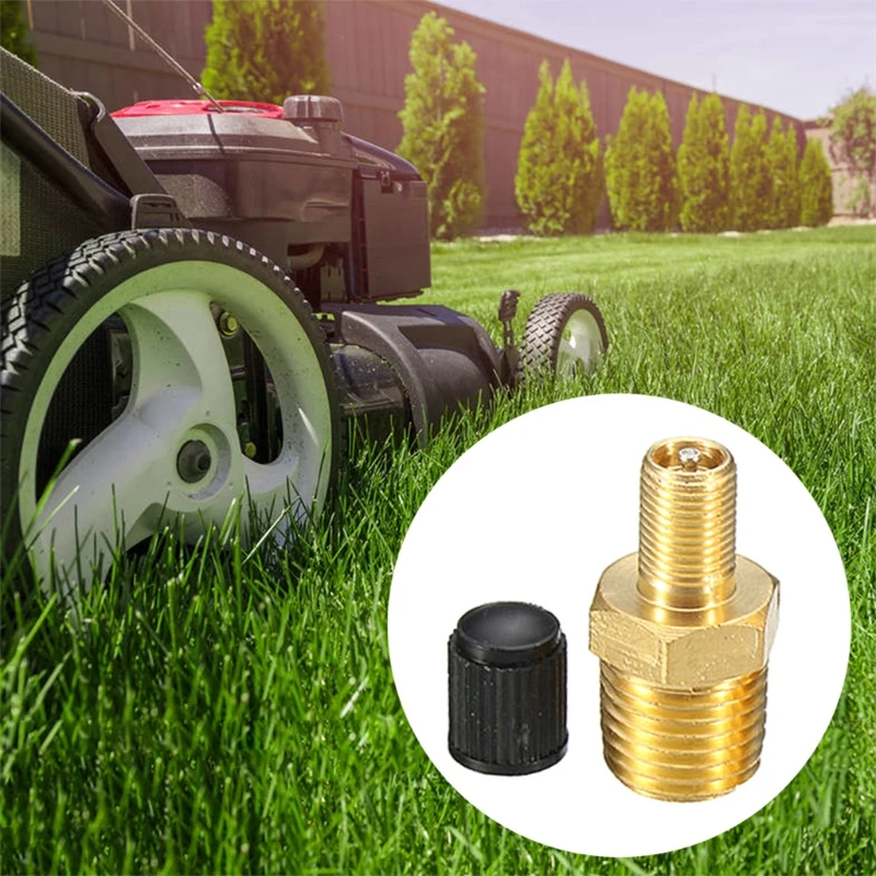 1/4 "NPT خزان صمام مكافحة التآكل النحاس شرادر صمام باستخدام مع خزانات ضاغط الهواء المناسب للسيارات السيارات الإطارات #6