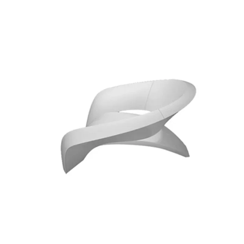 

Nordic designer fiberglass creative aircraft chair, minimalist special-shaped sofa