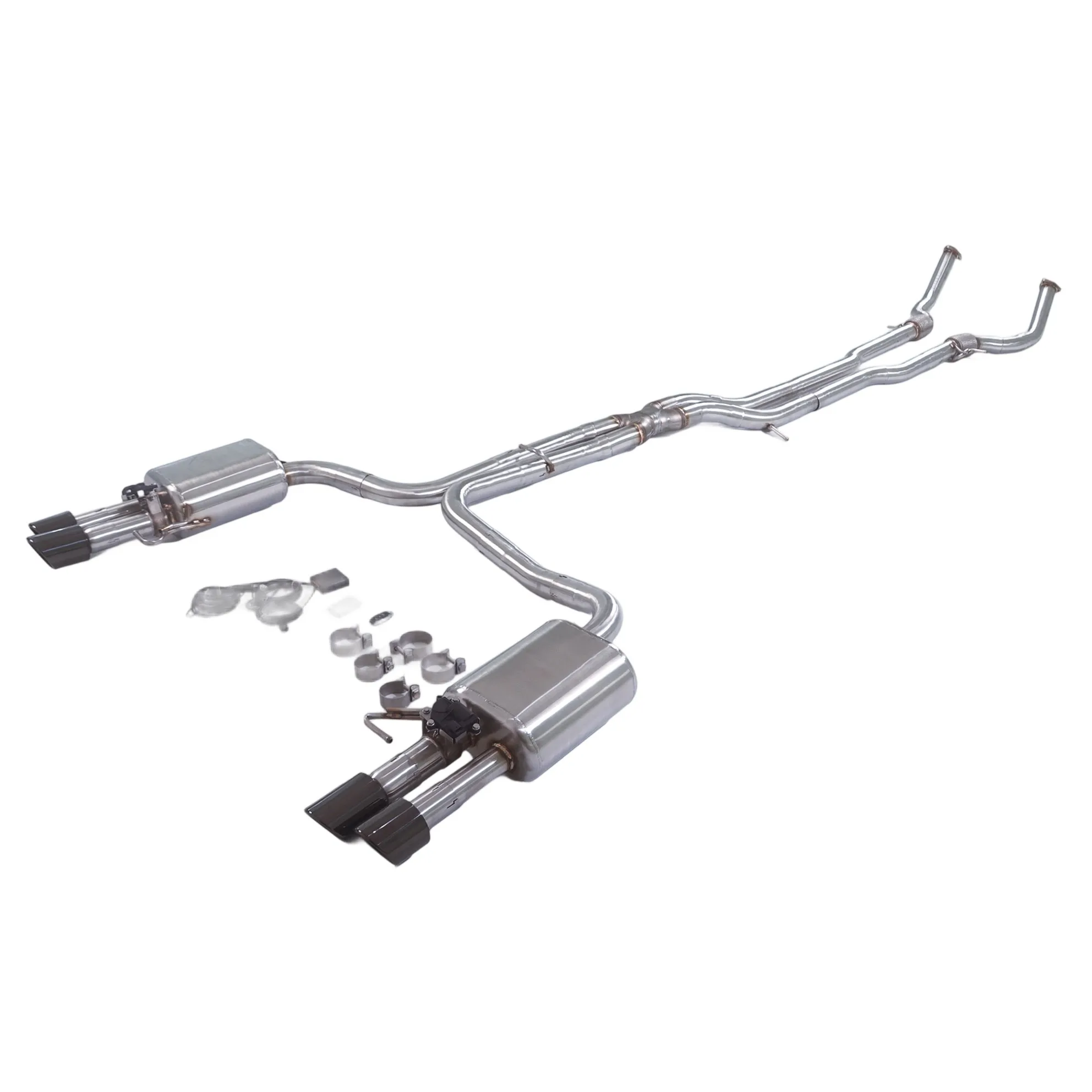 For Applicable to the 2009-2018 AUDI S8 4.0TFSI/4.2L D4 Quattro V8 SUS304 Front Mid Rear High-permance Exhaust System