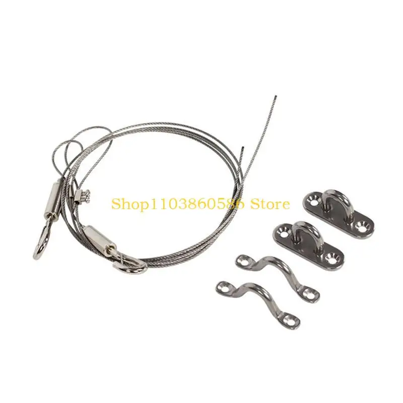 

242A Door Pull Wire Motorhome Door Oblique Pull Wire Rope 1M Adjustable
