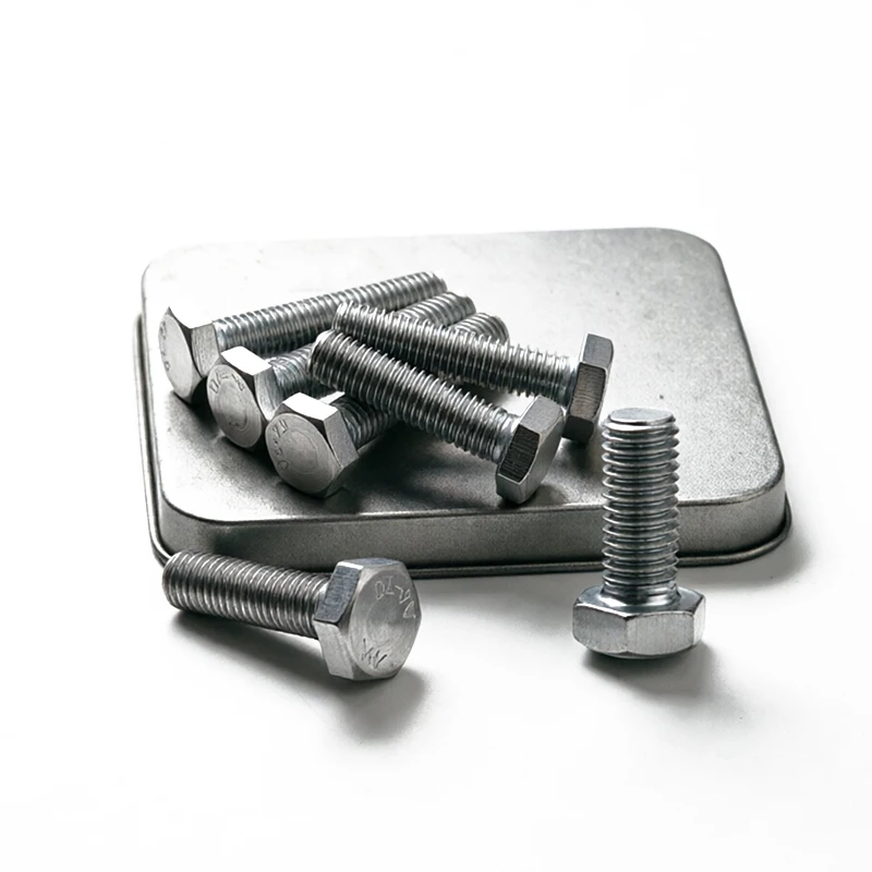 GB5783 Standard Hexagon Fasteners 304 Stainless Steel A2-70 Full Thread Metric Hex Head Bolts Alternative To DIN933 Hex Screws