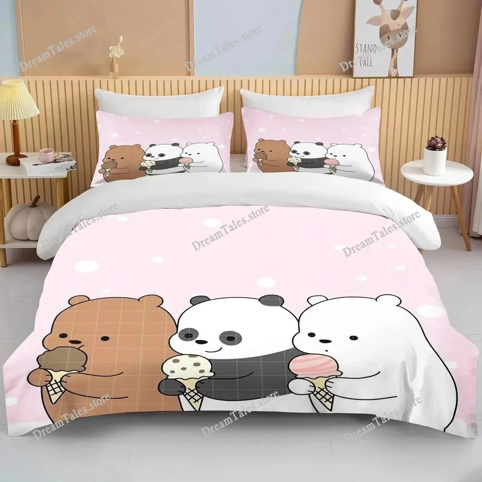 

3D Print Duvet Cover Bubu Dudu Pattern Quilt Covers for Children Single Twin Queen King Bedding Set Home Textile Luxury Gift369