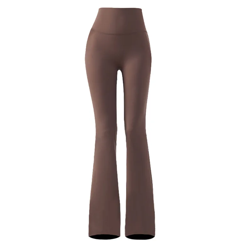 プラスサイズ ベルボトパンツ レディース 秋冬 サイエンデッド フェイス ハイウエスト スリミング カジュアル ヨガパンツ お腹コントロール