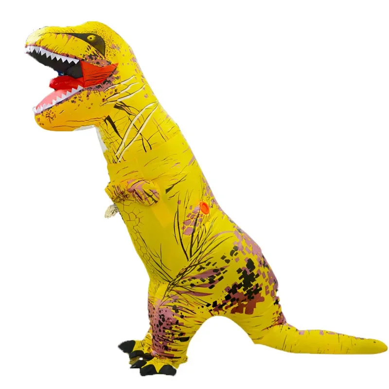 Inflatable Dinosaur Costume Adult Funny T Rex Suit for Halloween Party Cosplay Stage Performance Event Props Cross Border
