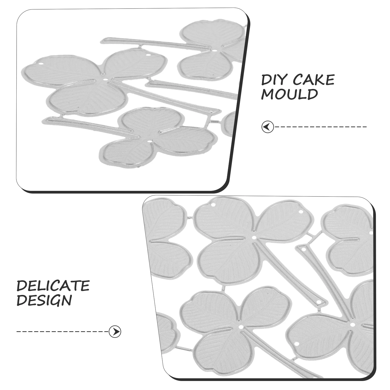 

Four Leaf Metal Cutting Dies Craft Stencil Embossing Folders Scrapbooking Card Making Decor Storage Containers