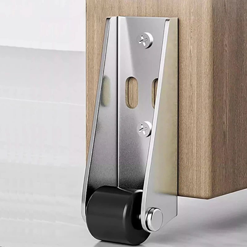 Extend Vertical Directional Wheel Effortless Smooth Mini Silent Slide Door Single Wheel Pulley Household Directional Moving Tool