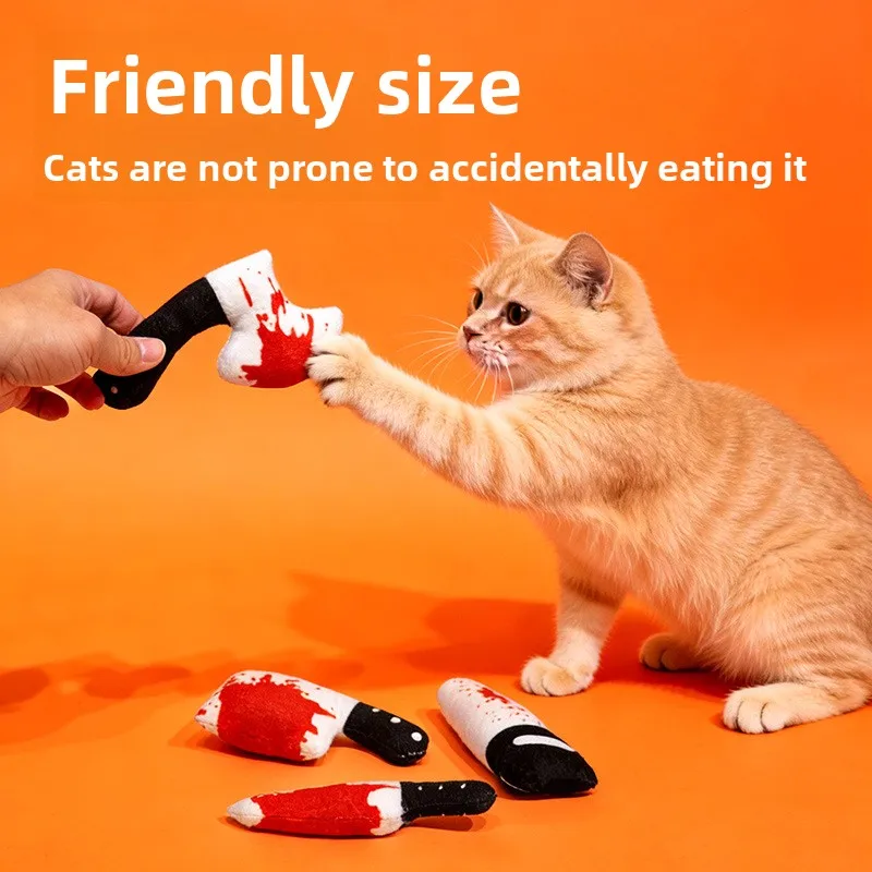 Halloween cat toys contain catnip self-pleasure to relieve boredom cat toys gnawing toys factory direct sales