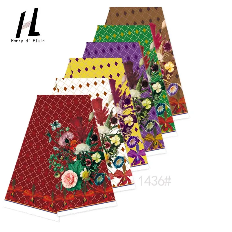 

2025 New arrival Digital Print Floral fabric Polyester Fabric For Island Micronesian Skirts