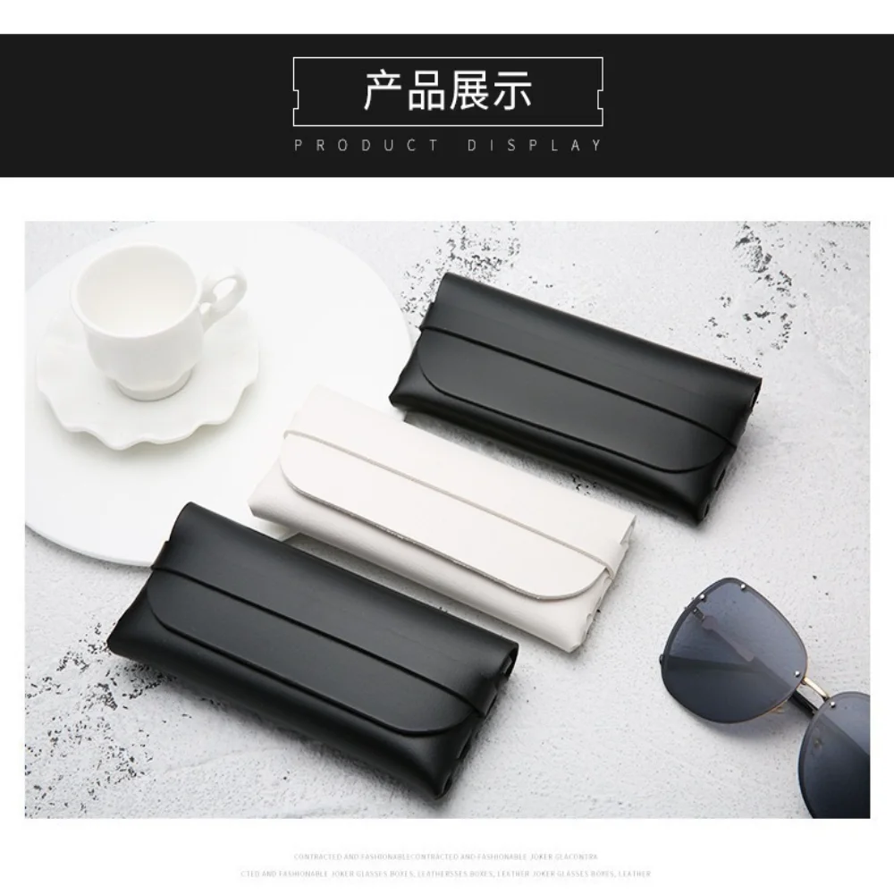 耐圧性メガネケース スタイリッシュなメガネ収納ポーチ スタイリッシュなメガネポーチ 安全な旅行用メガネケース 財布ポケット用