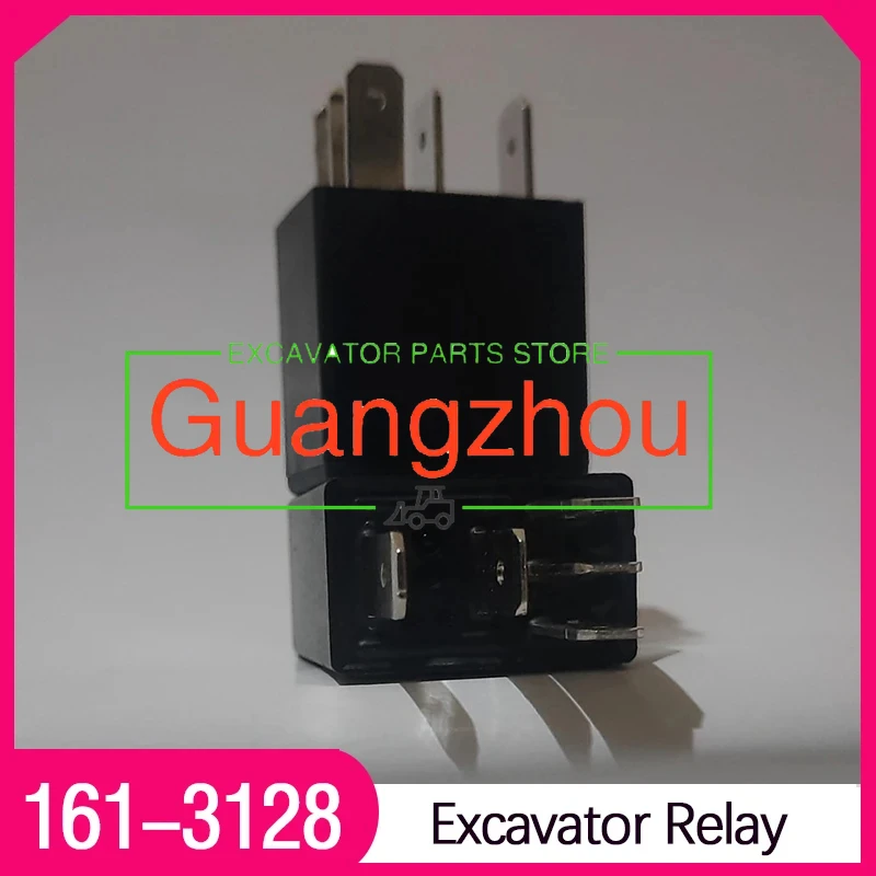 

High Quality Excavator E320C E325C E330 Relay Switch 161-3128 1613128 Engine Accessories New