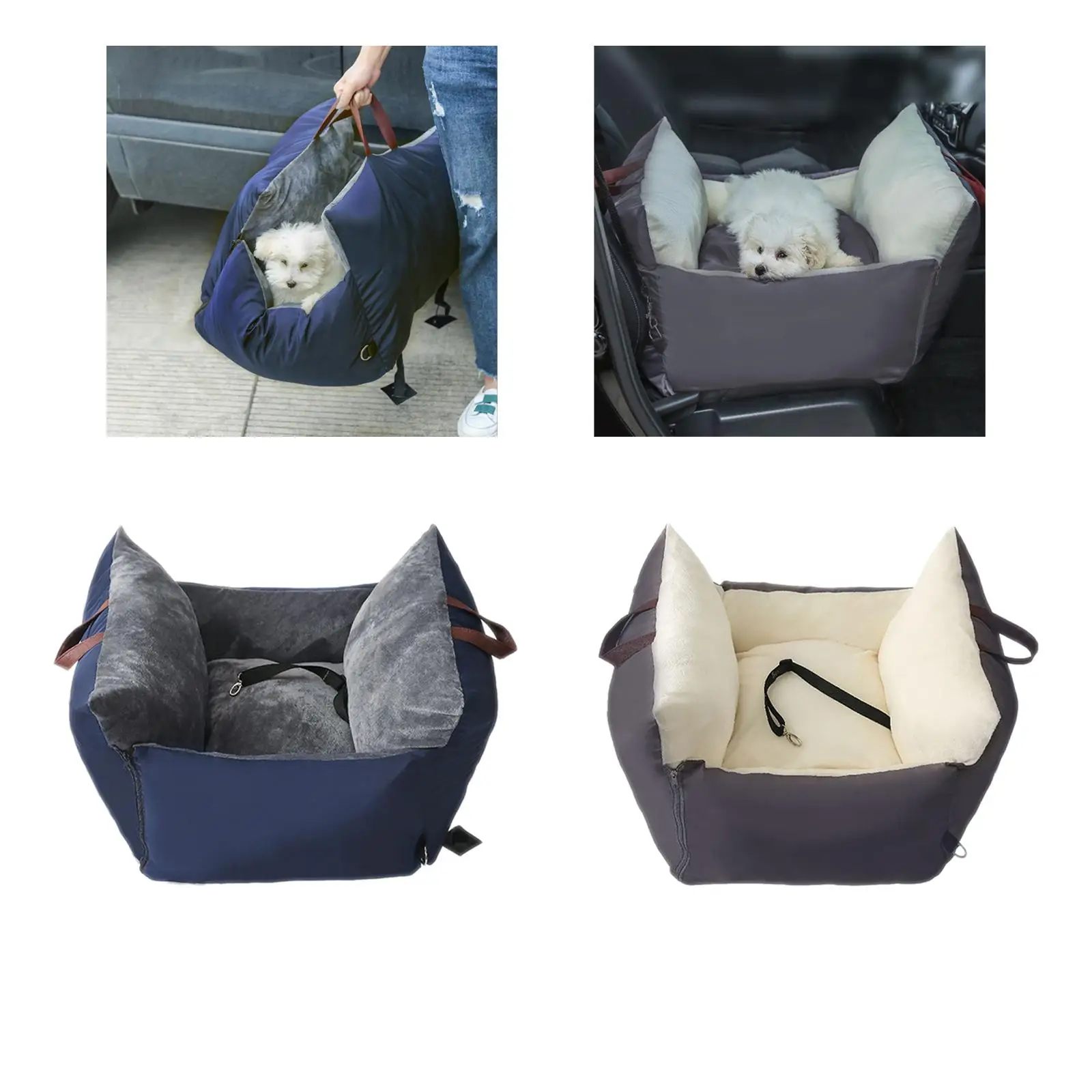 Dog Cats Cars Seat Seat Car Armrest Box Pet Carrier Bed Outdoor