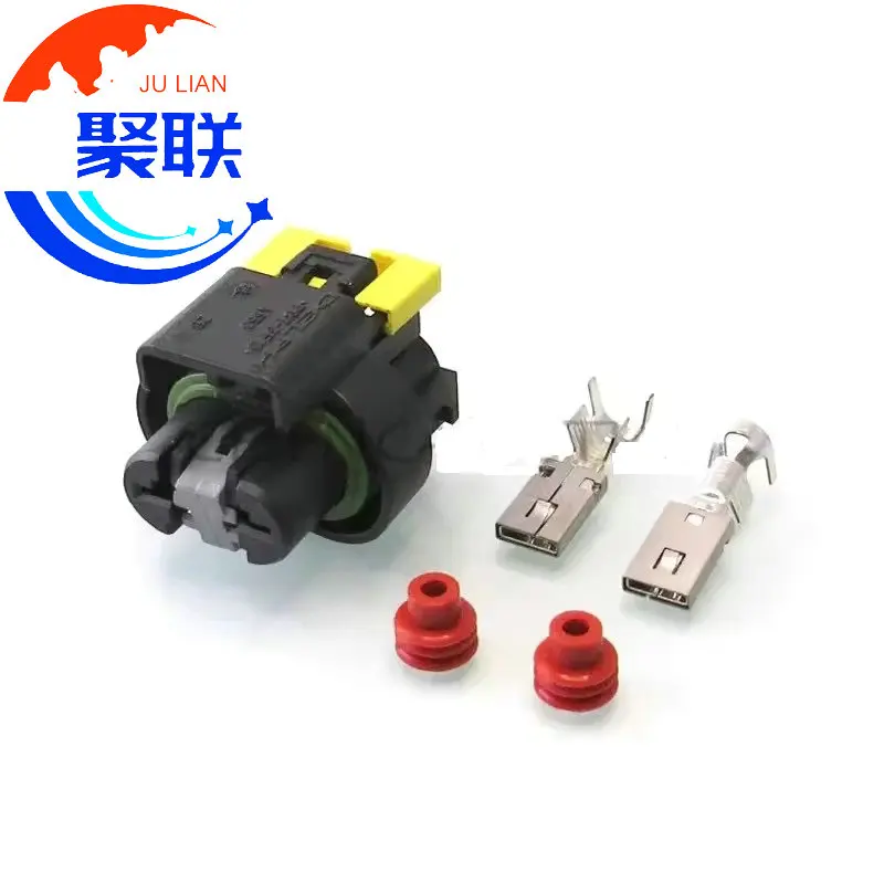 1Set 2Pin 15470987 Car Rail Diesel Injector Wire Harness Waterproof Connector With pins or Wires 20cm