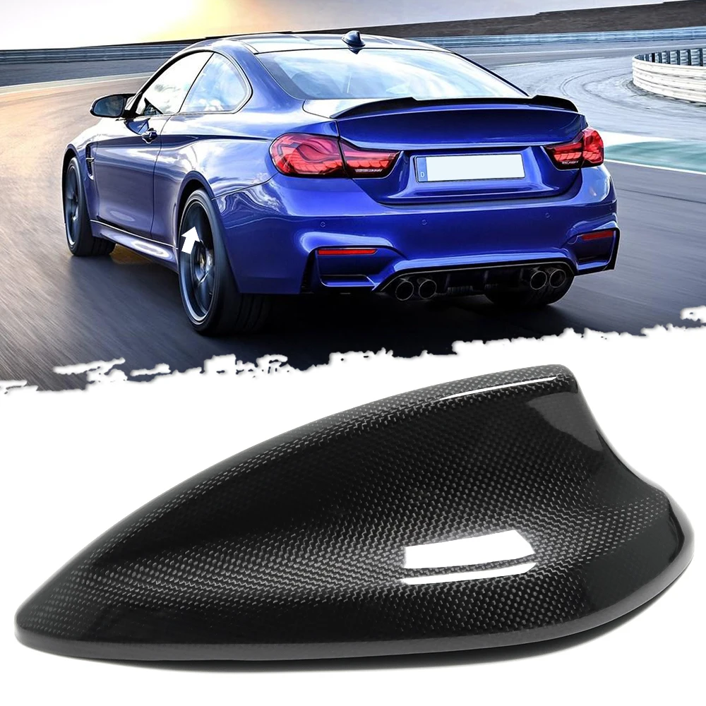 

Dry Carbon Car Roof Shark Fin Antenna Aerials Cover Trim For BMW M3 F80 M4 F82 2014-2020 M2 F87 2016-2020 Exterior Accessories