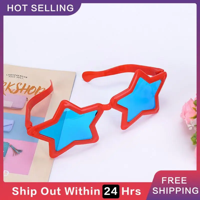 Unique Star Shape Sunglasses Shining Sun Glasses Vintage Pentagram Sunglasses For Women Men Crazy Party Novelty Funny Glasses