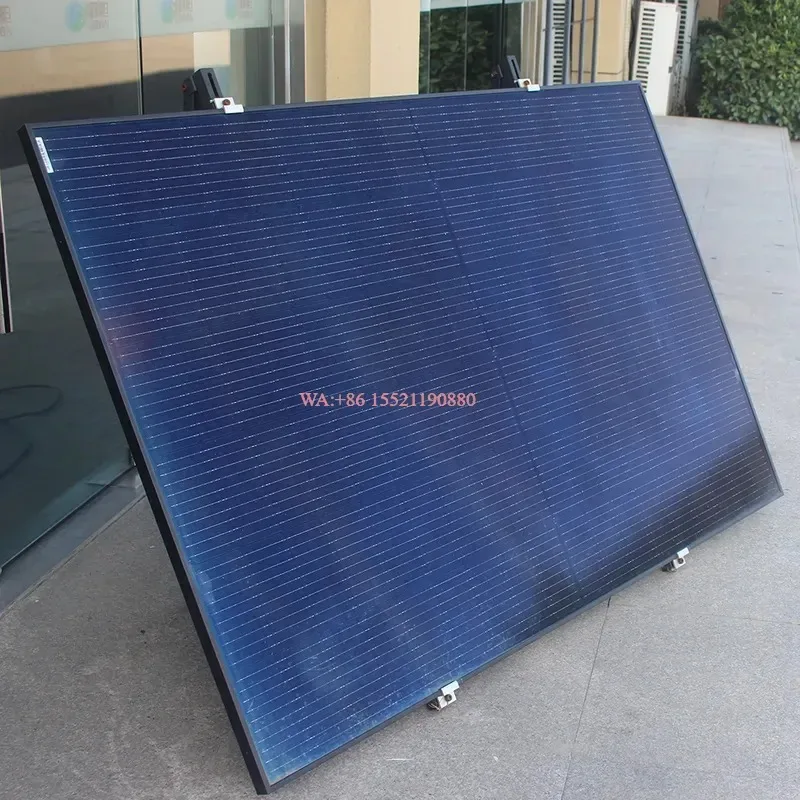 wmwmnu High Quality Monocrystalline Silicon Ground Mounted Solar Panels MPPT IP67 Waterproof 220V Industrial Use Energy