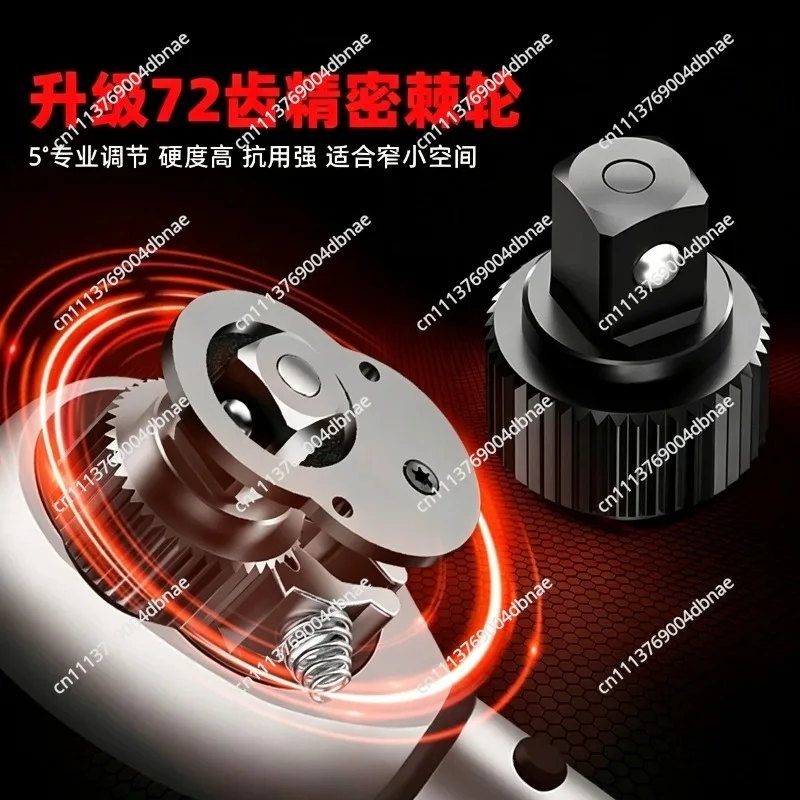 Adjustable Torque Wrench Set Precise Click Type Nut Bolt Fastener Tool with Case 1 pcs
