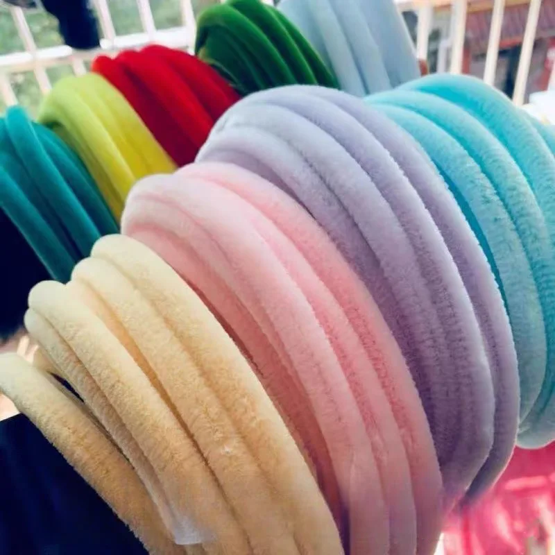 100pcs 8mmx30cm Colorful Chenille Stem Twisted Rod Iron Wire Plush Pipe Cleaners DIY Handcraft Set Fluffy Wire DIY Craft Supply