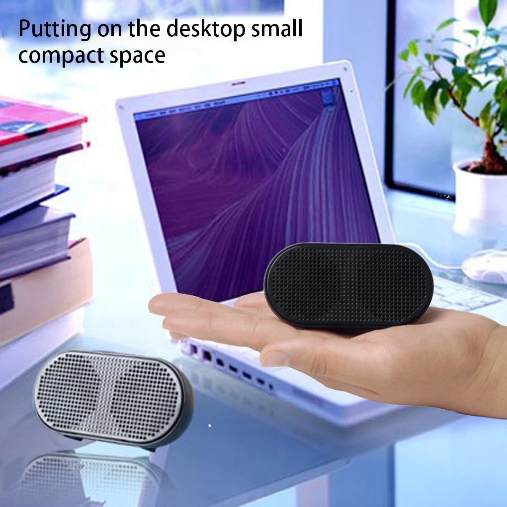 Universal Portable Mini Speaker Laptop Wired Speaker Computer USB Soundbox Music Playing Device Home Office Computers Accessory