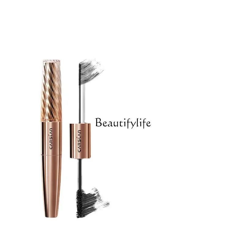 Double-Headed Mascara Waterproof Long Curling Fine Bruch Head Thick Not Smudge