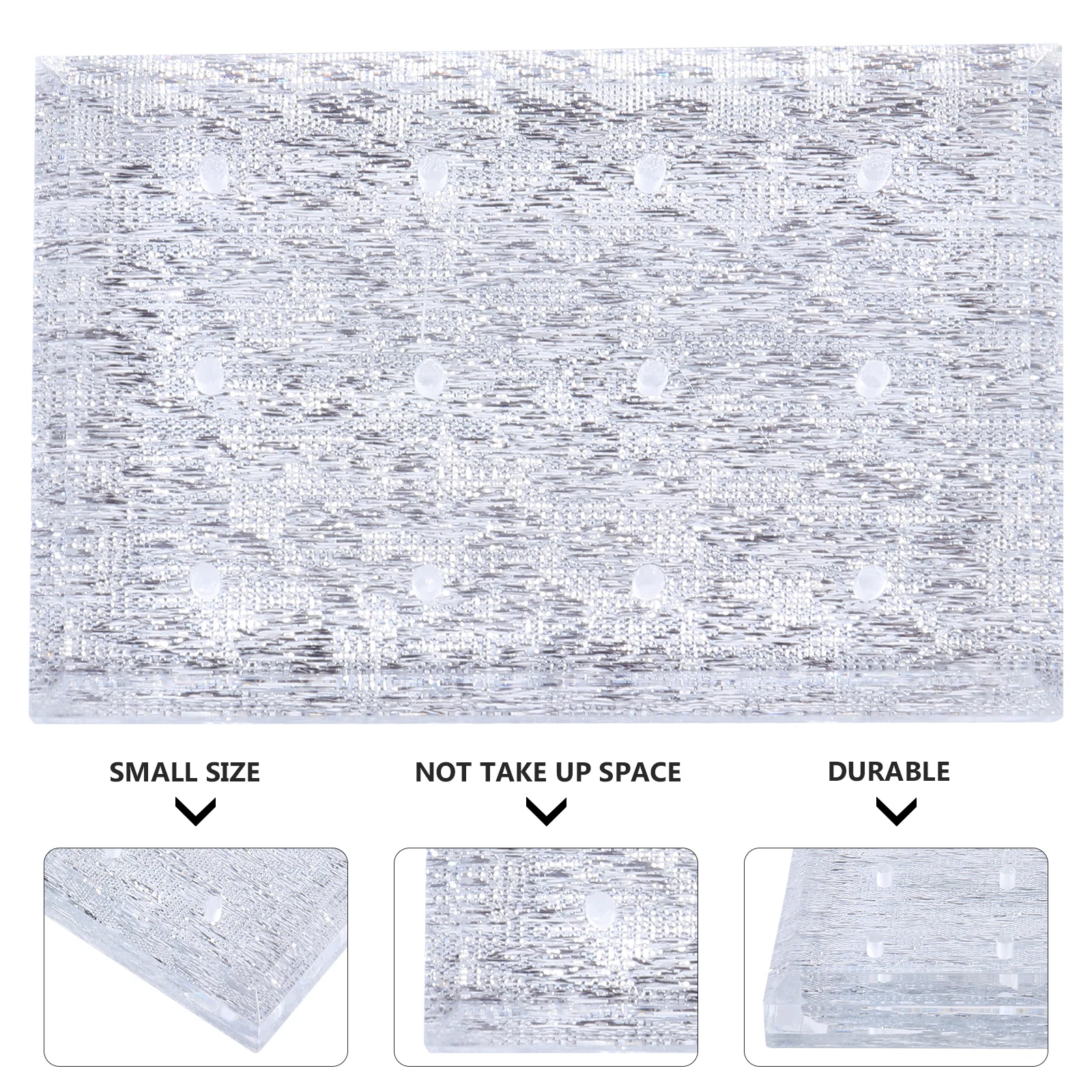 

Acrylic Nail Drill Bit Case Clear Storage Organizer Rack Display Stand for Home Salon Nail Art Polishing Accessories Tools