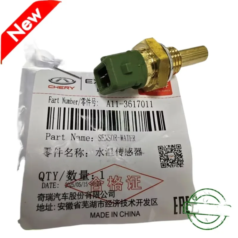 Sensor de temperatura del agua del radiador genuino para Chery Tiggo 5 Suv A3 A5 E5 Fulwin Qq G3 G5 G6 H3 V5 X1 piezas de Motor de coche A11-3617011