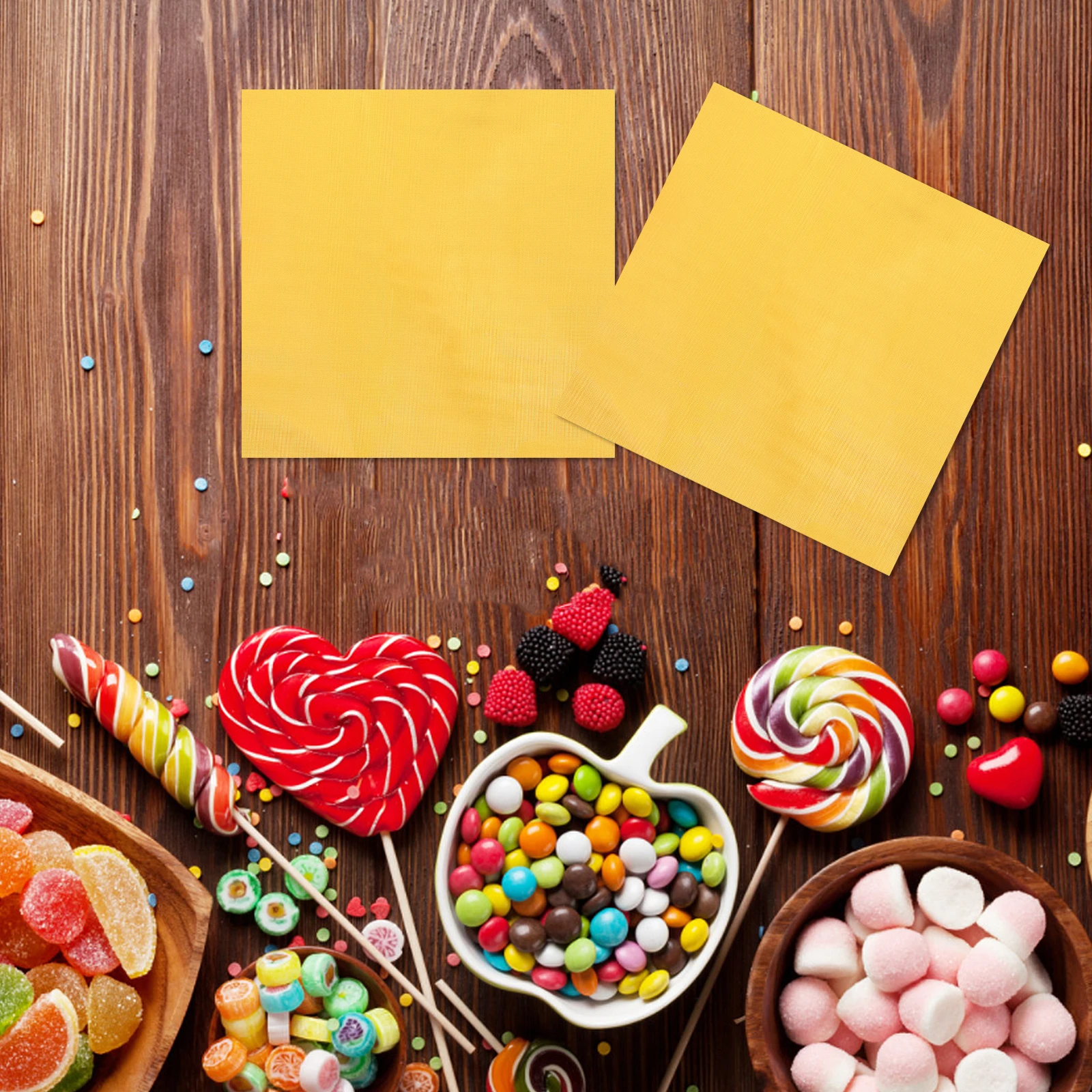 

200Pcs Chocolate Aluminium Foil Paper Wrapping Paper Gift Packaging for Candy Bath Bombs