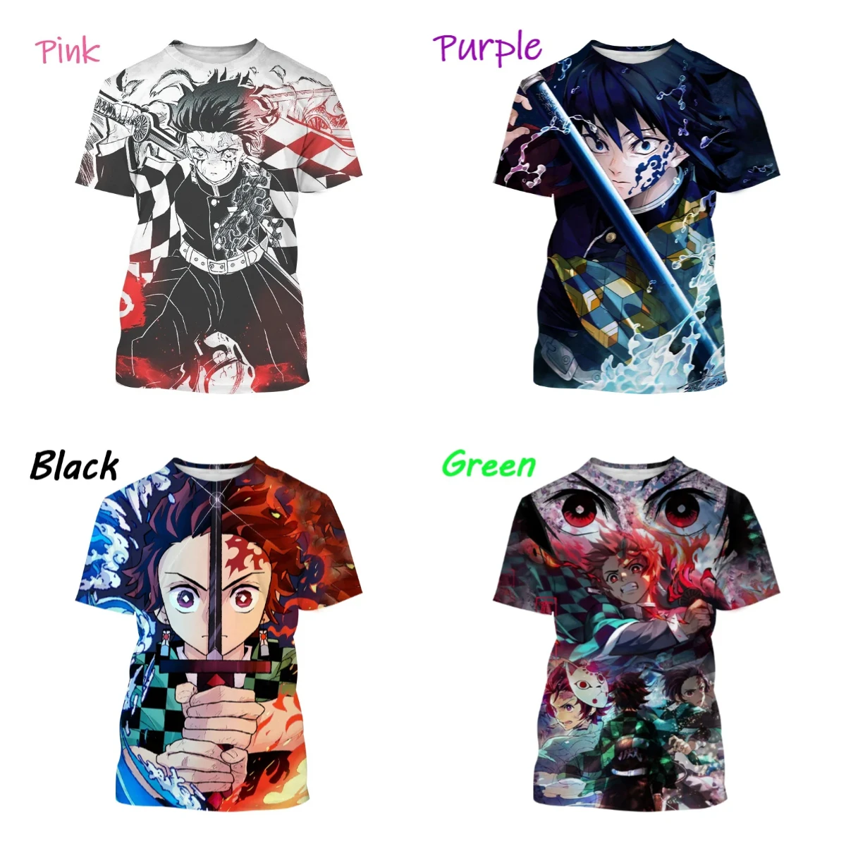 

Лето 2025 г., хит продаж, новая футболка с 3D-печатью и анимацией, уличная повседневная дышащая быстросохнущая футболка с короткими рукавами