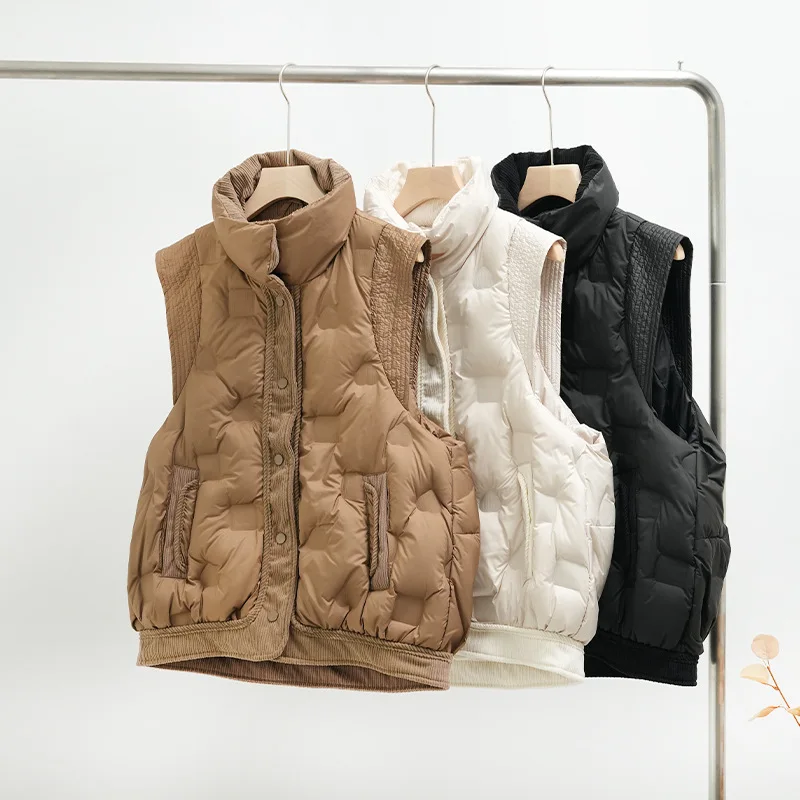 

Осенне-зимний новый женский жилет, пригородный жилет из Европы и Америки