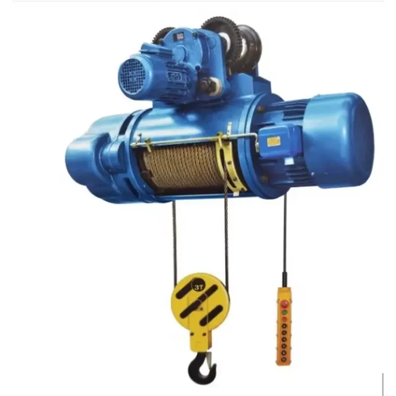 New Portable Mini Electric Wire Rope Hoist 2 Ton for Workshop Use