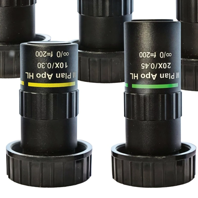 95MM Phase Plane Field Length Working Distance Infinity Objective Series F = 200MM Infinity Correction