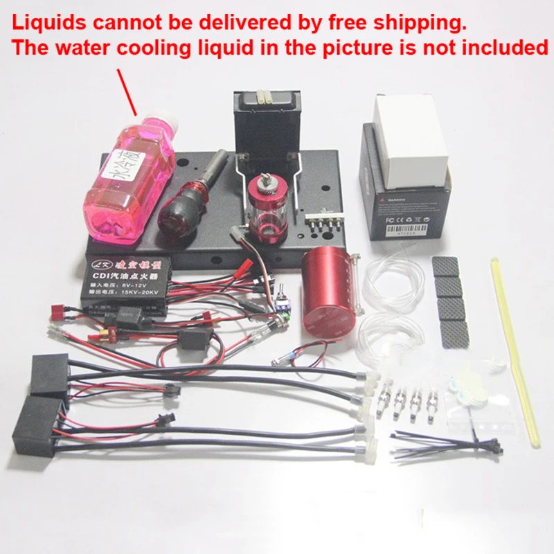 Electronic Kit TOYAN L400 Engine Change Gasoline Part KIT Spark Plug/Fuel Tank Fire Head/Wrench/Radiator