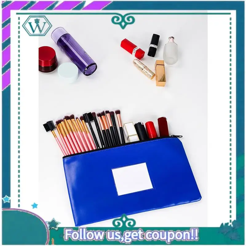 A75Q-30-Pack Bank Deposit Money Bags With Zipper, Leather Bags Wallet Pouches With Label, Makeup Bags, For Cash, Coins, Cet