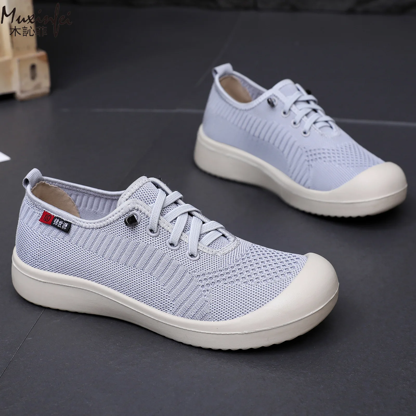 

Women's Casual Shoes for Spring, Lightweight, Flat, Fashionable, Versatile, Soft Sole, Non Tiring, Breathable Single Shoe
