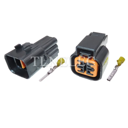 Imagen 2 del producto Conector de cableado con Sensor de oxígeno para coche, Conector de cableado de 4 pines con enchufe automático para Hyundai, Kia, KPB623-04620, PB621-04020