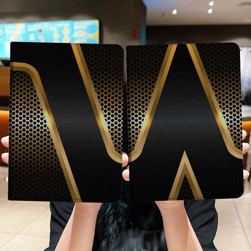 

Cool Black Glossy Pattern Gift For Honor Pad 8 V8 9 GT MagicPad 13 3 2 Tab MatePad Pro Air 12 X 12.6 Foldable Tablet Case