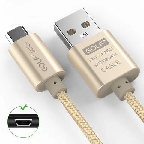 Micro USB Charging Braided Cable For Samsung S7 Edge Huawei Mate 7 8 Honor 8X 9i Redmi 10A 12C OPPO R11 R15 Android Phone Cables