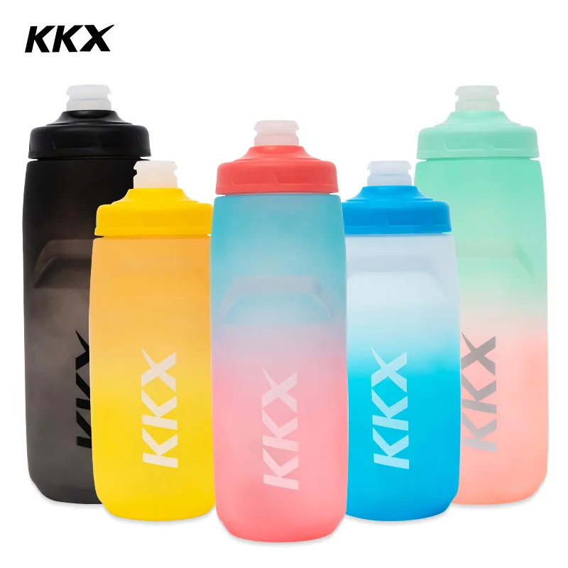 KKX 620ml/750ml Bicycle Bottle MTB Road Bike Water Bottle Outdoor Sports PP5 Portable Large Capacity Drink Kettle Accessories