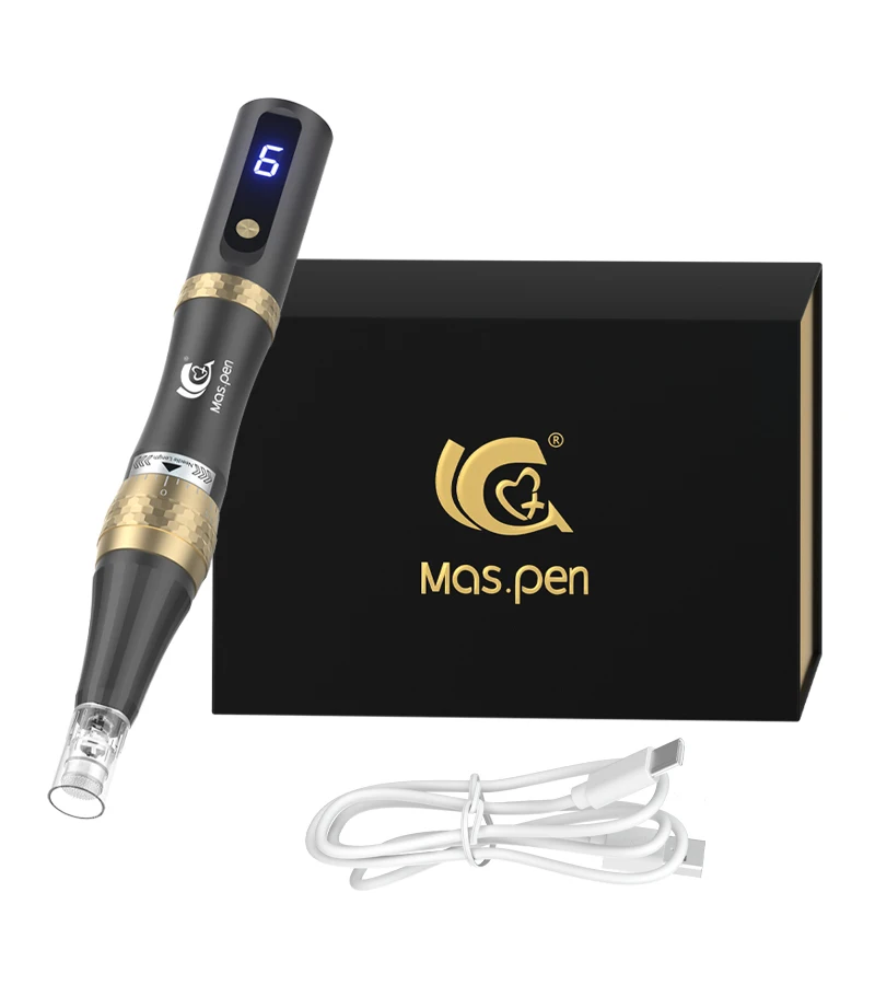 Professioneller Microneedling Derma Pen mit integrierter Geschenkbox, Mas Pen S8/N6 Beauty-Gerät zum Verkauf – Detail 7