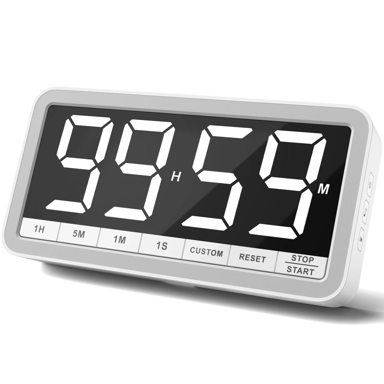 NOKLEAD 7,8 Zoll große elektronische Küche Timer LCD-Display Großbild-Timer elektronische Timer Backen Timer Erinnerung Timing großen lauten Alarm 6