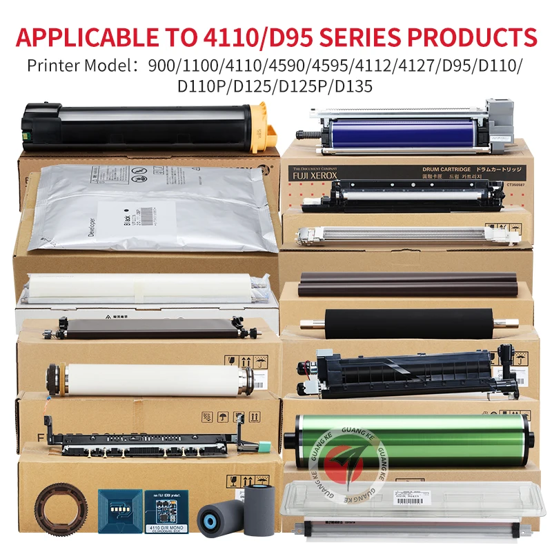 Imagem -06 - Original Fuser Termistor-conj h r para Xerox 900 1100 4110 4112 4127 4590 4595 D95 D110 D125 D136 130k67382