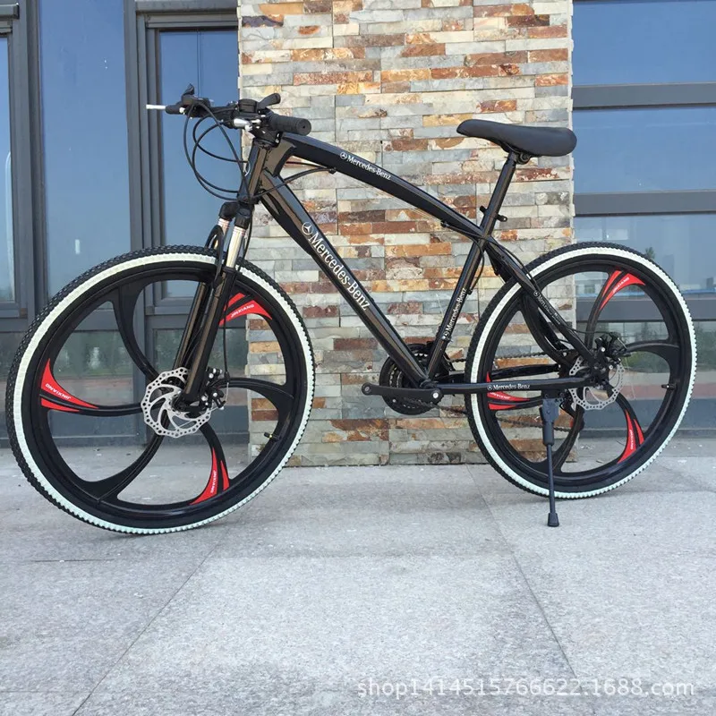 Fantas-bike Mountain Bike Variable Speed Double Disc Brake Damping 26inch Cheap Adult Bicycle