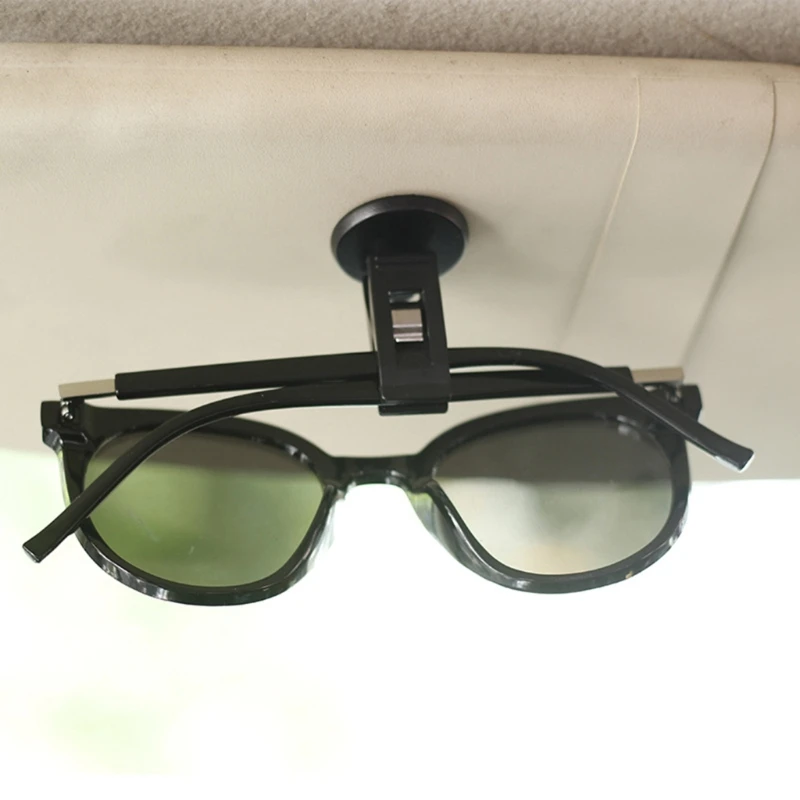 2pcs Anti Slip Adhesive Car Clip Holder with Spring Mechanism Prevents Item Drop on Bumpy Road for Enhanced Safety 