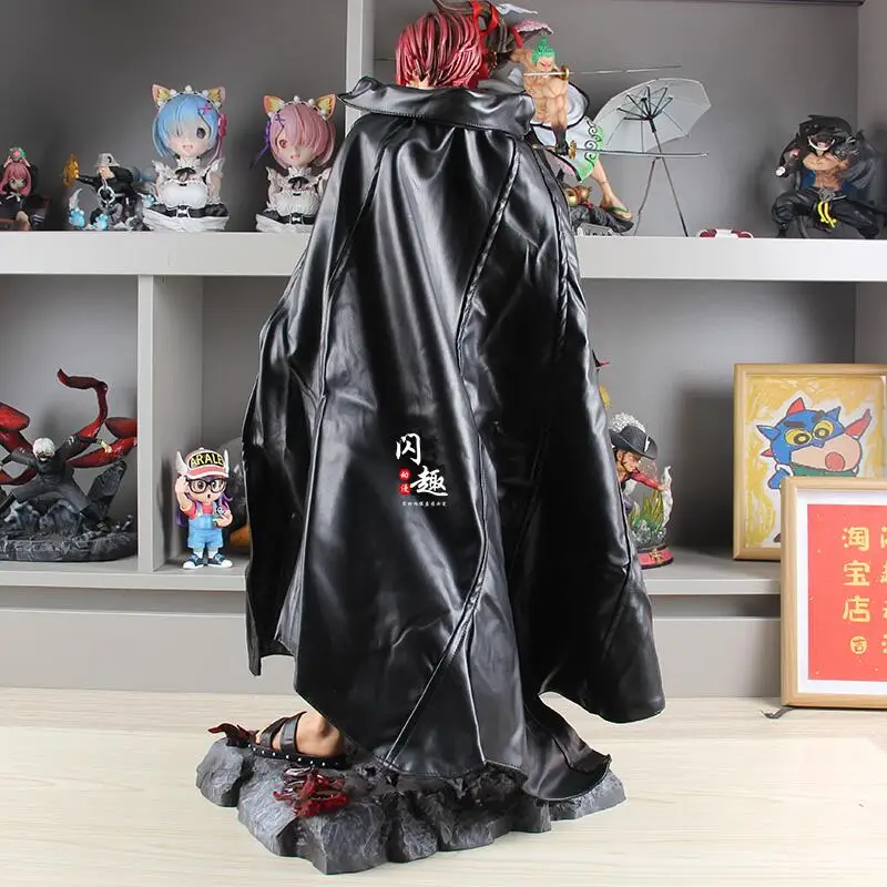 73 سنتيمتر قطعة واحدة شانكس أنيمي الشكل الأحمر يونكو الشعر الأحمر شانكس عمل تمثال نموذج بولي كلوريد الفينيل تمثال مكتب الديكور الاطفال لعبة الهدايا #5