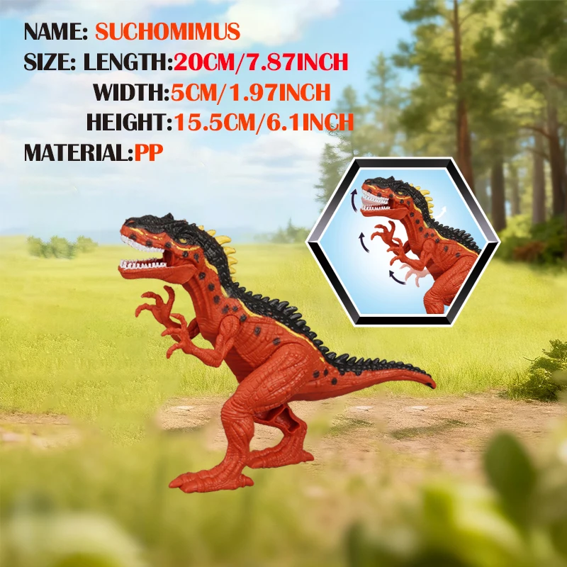 Simulazione Modelli di dinosauri Giocattoli Jurassic Tyrannosaurus Rex Therizinosaurus Velociraptor Action Figures Regali per Ragazzi Bambini