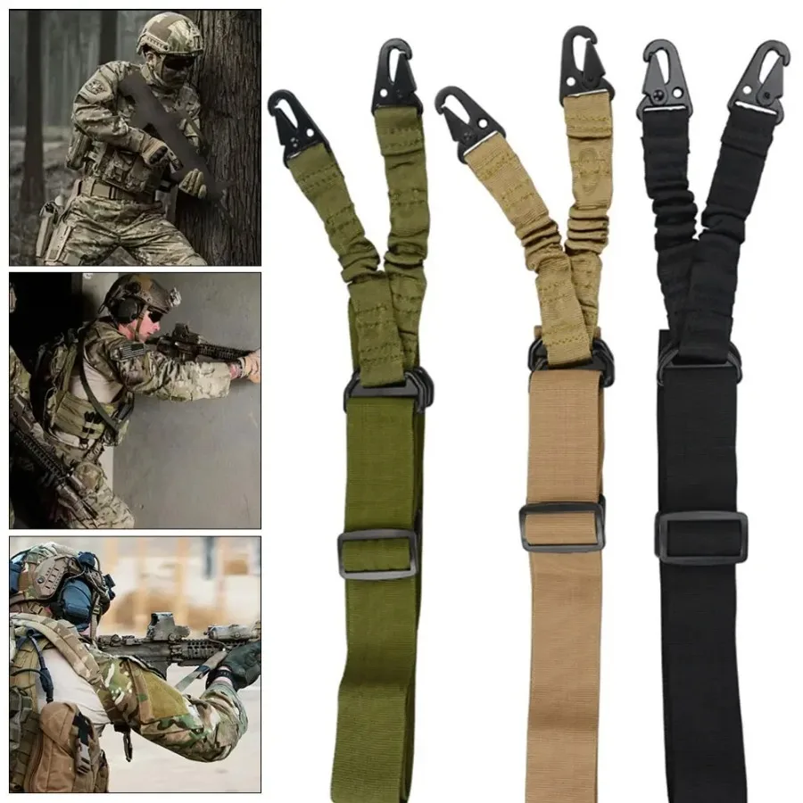 Emersongear Quick Adjust Padded 2 Point Sling Airsoft gear Civilian Gun Belt Paintball Equipment Gun Sling Nylon EM8883 FG