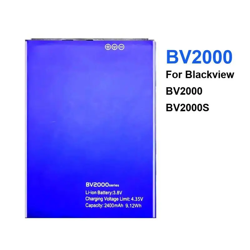 

Для Blackview BV2000 BV2000S аккумулятор мобильного телефона прочный 2400 мАч