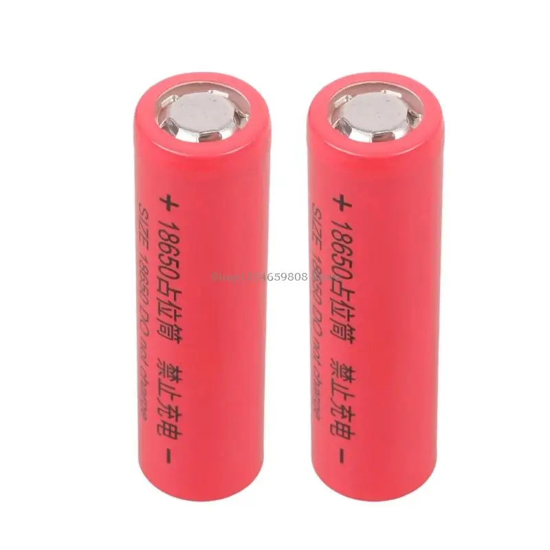 Set of 2PCS 18650 Battery Empty Housing Dummy Battery Setup Shell 0V for Assembly Training Only Series Use