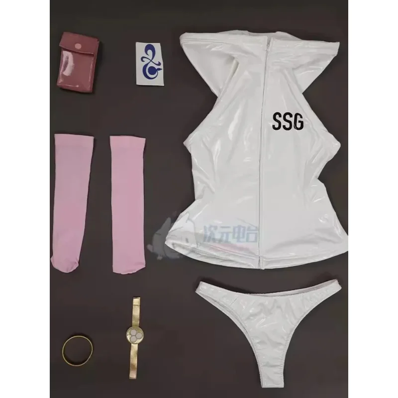 Anime Nami Costume Cosplay 106 Nami Biancheria sexy Bikini auricolari Costumi di Halloween Parrucca auricolari Coniglietto bianco Donna Uomo