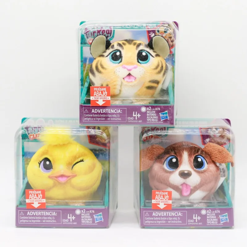 Hasbro FurReales Electronicpet เพื่อนสัตว์เลี้ยงขนาดเล็กสุนัขและแมวสร้างเสียงของขวัญสําหรับเด็กเล่นของเล่น