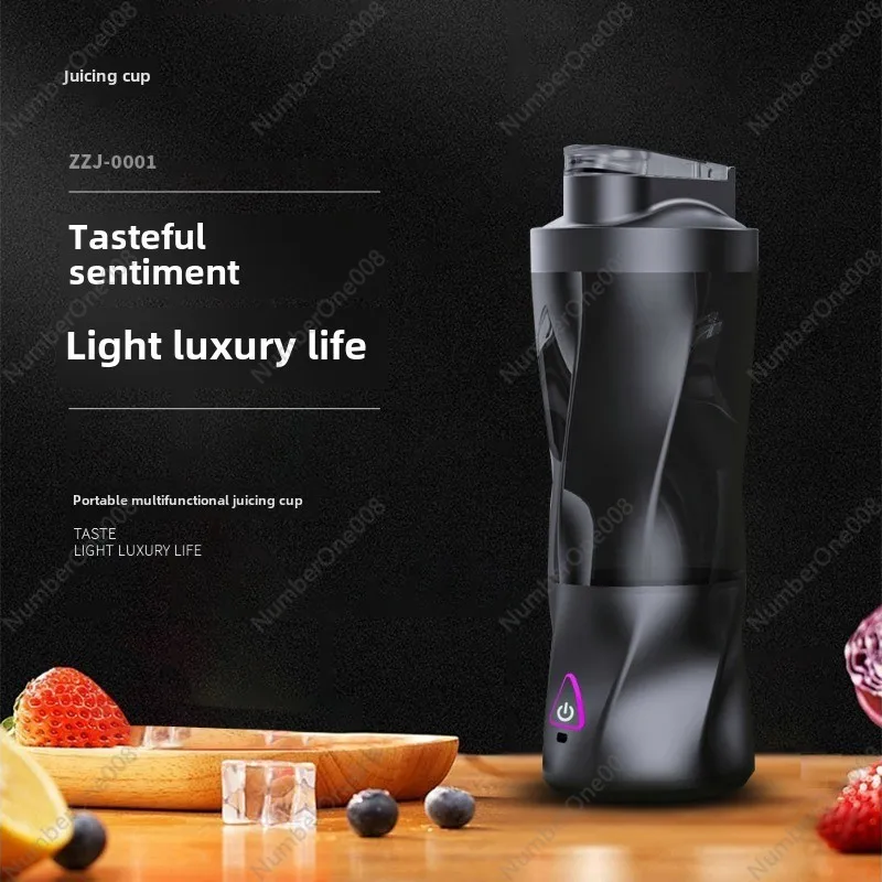 Ligkevan Electric Juicer Home Portable Small Juicing Cup Juicer Rechargeable Mini Juice Cup